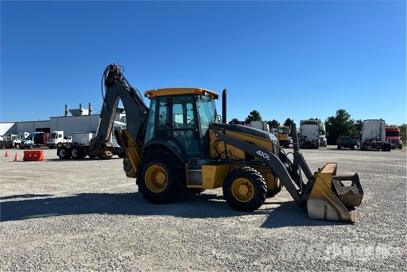 John Deere 410L Traktorgravere