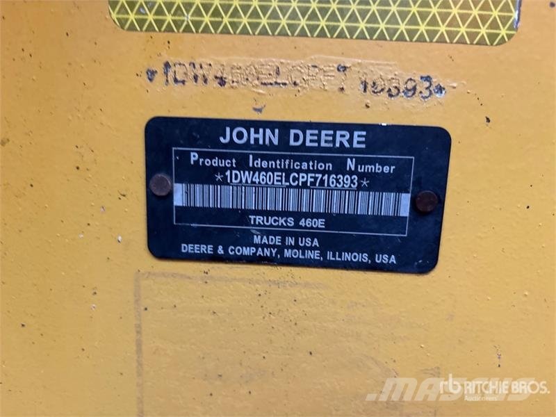John Deere 460E-II Articulated Dump Truck Σπαστό Dump Truck ADT