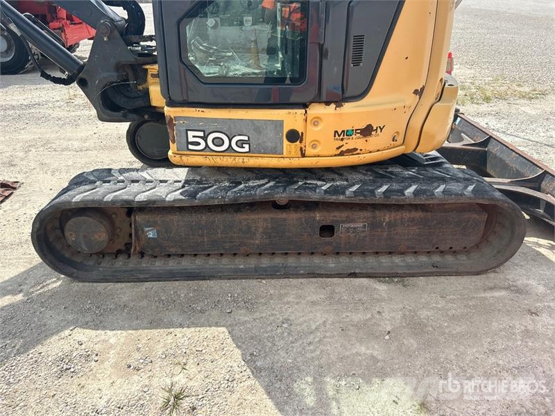 John Deere 50G Mini rýpadla < 7t