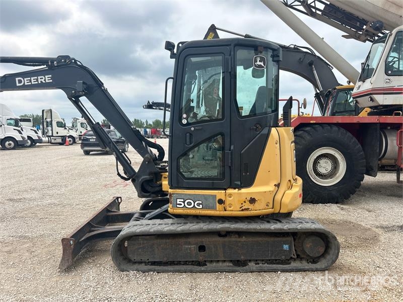 John Deere 50G Mini rýpadla < 7t