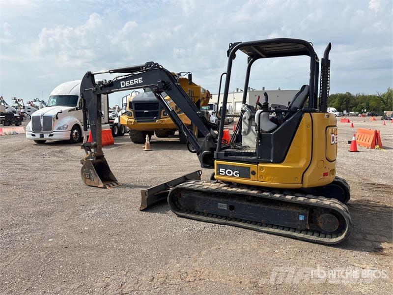John Deere 50G Mini bagri <7t