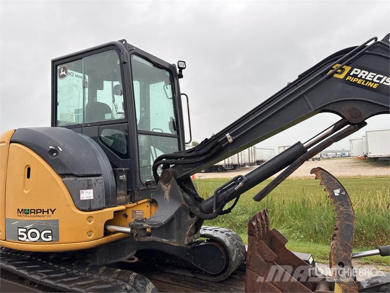 John Deere 50G Mini rýpadla < 7t