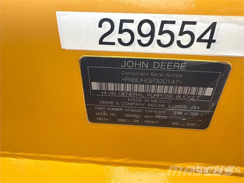 John Deere 524 P-Tier Wielladers