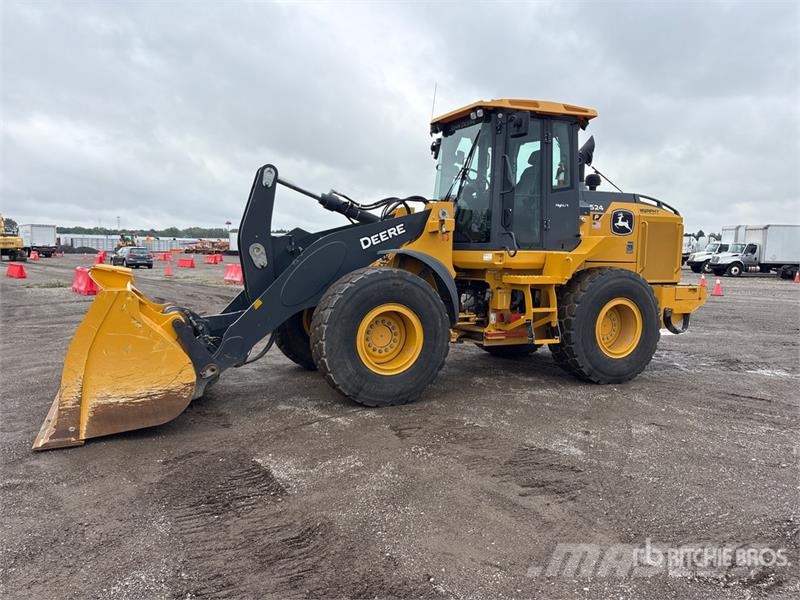 John Deere 524 P-Tier Wielladers