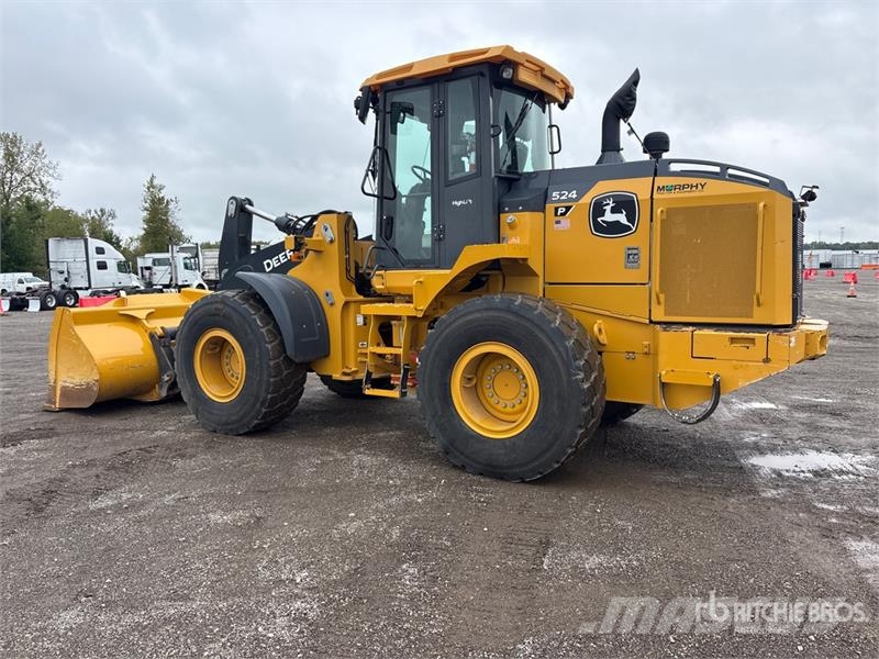 John Deere 524 P-Tier Wielladers