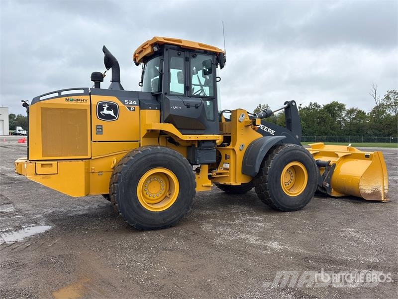 John Deere 524 P-Tier Wielladers