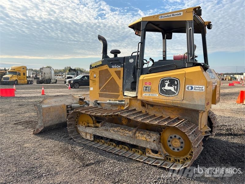 John Deere 550K Crawler Dozer Buldožeri gusjeničari