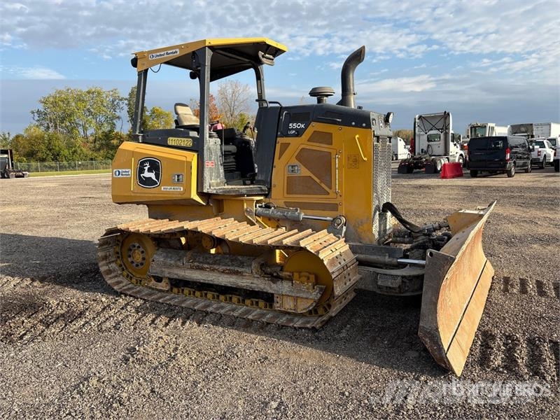 John Deere 550K Crawler Dozer Buldožeri gusjeničari
