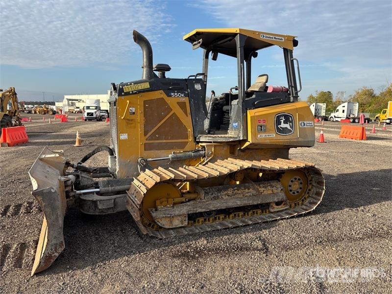 John Deere 550K Crawler Dozer Buldožeri gusjeničari