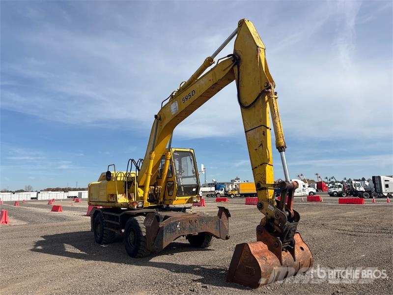 John Deere 595D Pyöräkaivukoneet
