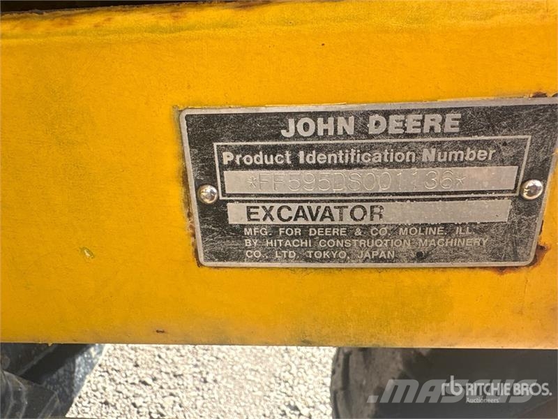 John Deere 595D Pyöräkaivukoneet