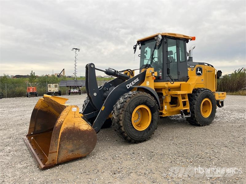John Deere 624 P-Tier Rataslaadurid