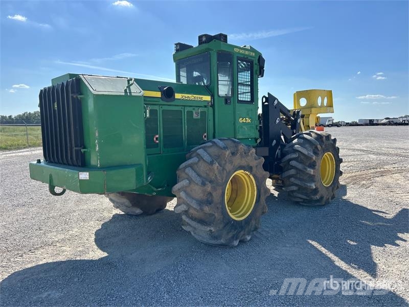 John Deere 643K Κοπτικά ξυλείας