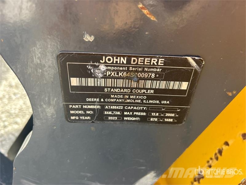 John Deere 644 P-Tier Rataslaadurid