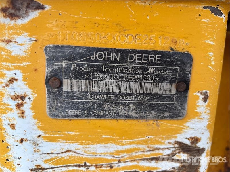 John Deere 650KLGP Crawler Dozer Paletli dozerler
