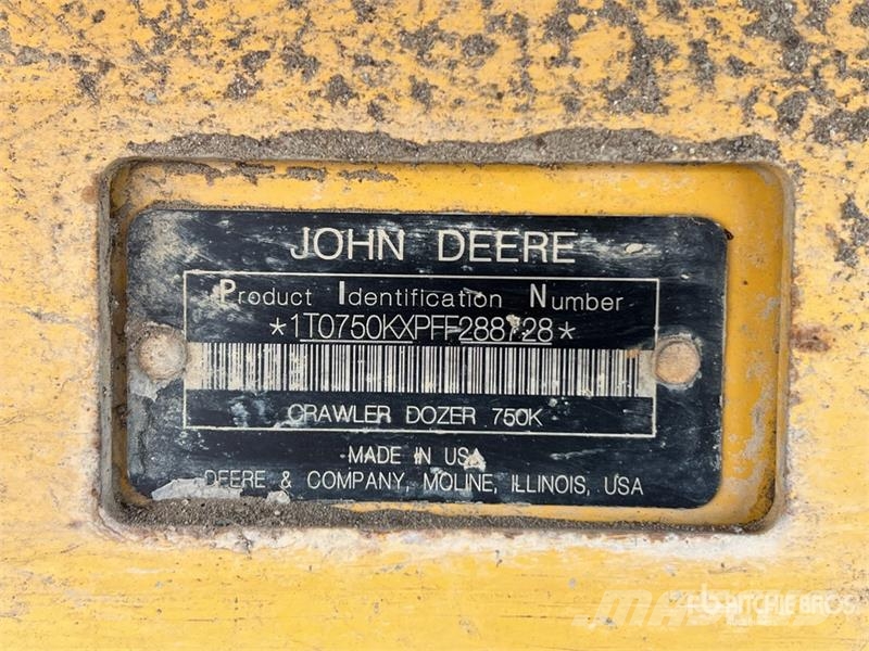 John Deere 750K LGP Crawler dozers