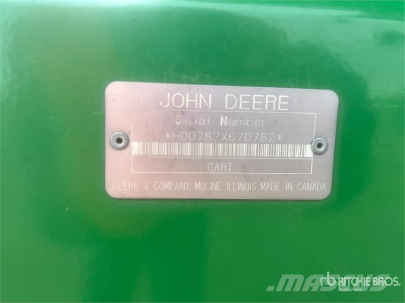 John Deere 787 Air Cart Drillmaschinen