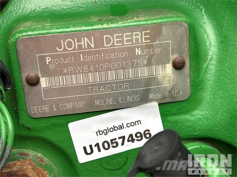 John Deere 8410 4WD Tractor Tractors