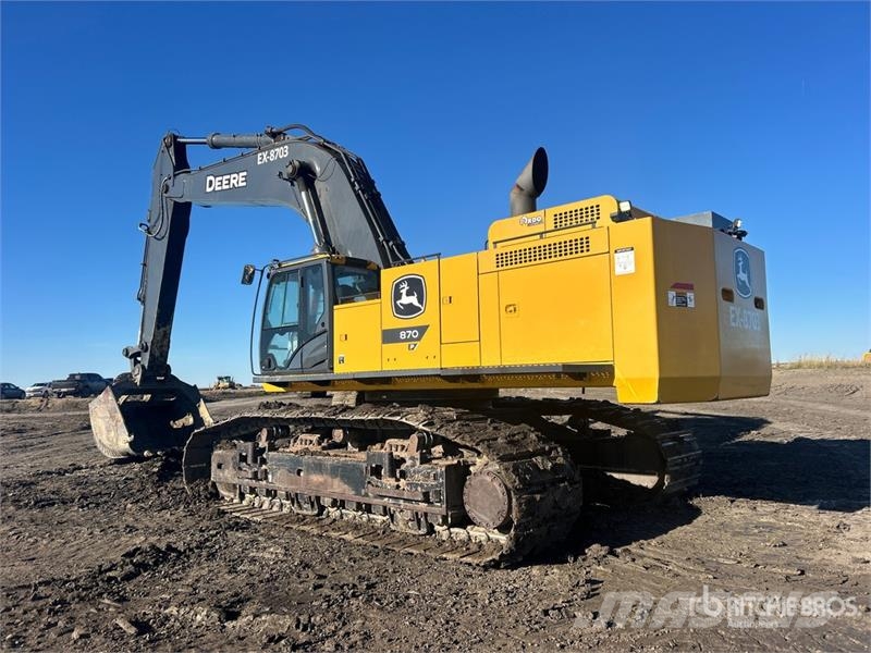 John Deere 870 P-Tier Vikšriniai ekskavatoriai