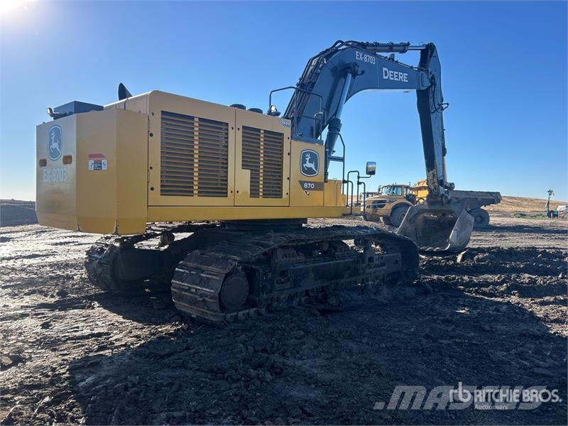 John Deere 870 P-Tier Vikšriniai ekskavatoriai