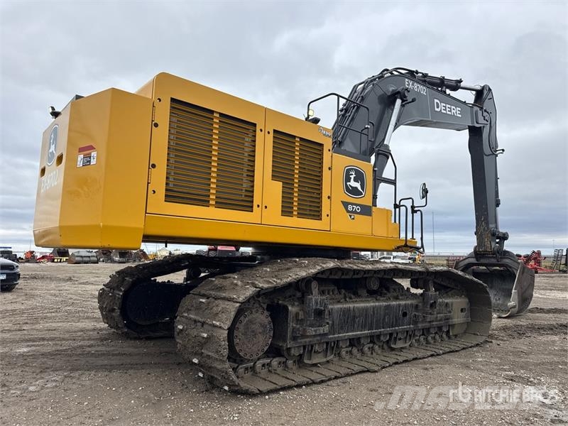 John Deere 870 P-Tier Верижен екскаватор