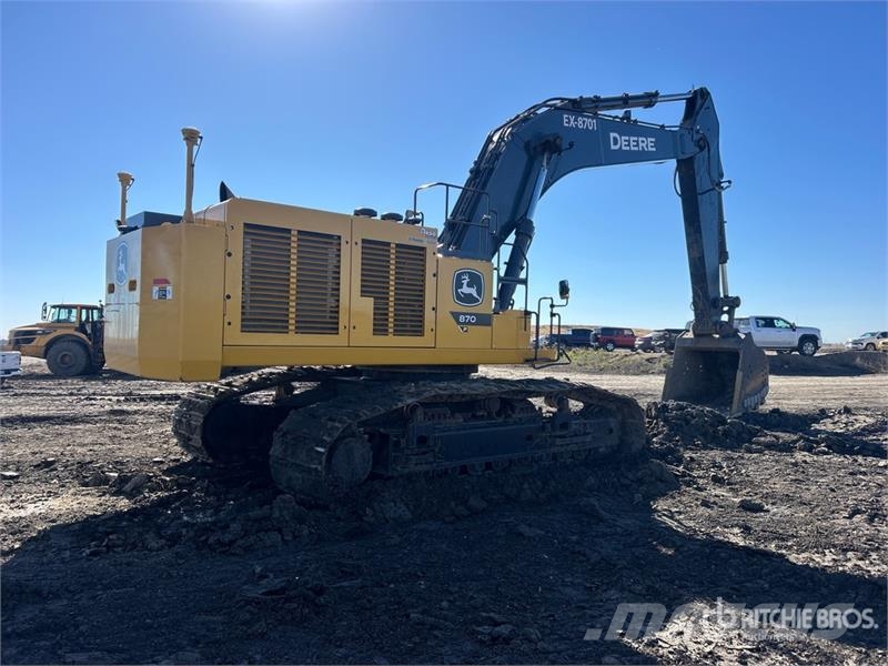 John Deere 870 P-Tier Vikšriniai ekskavatoriai