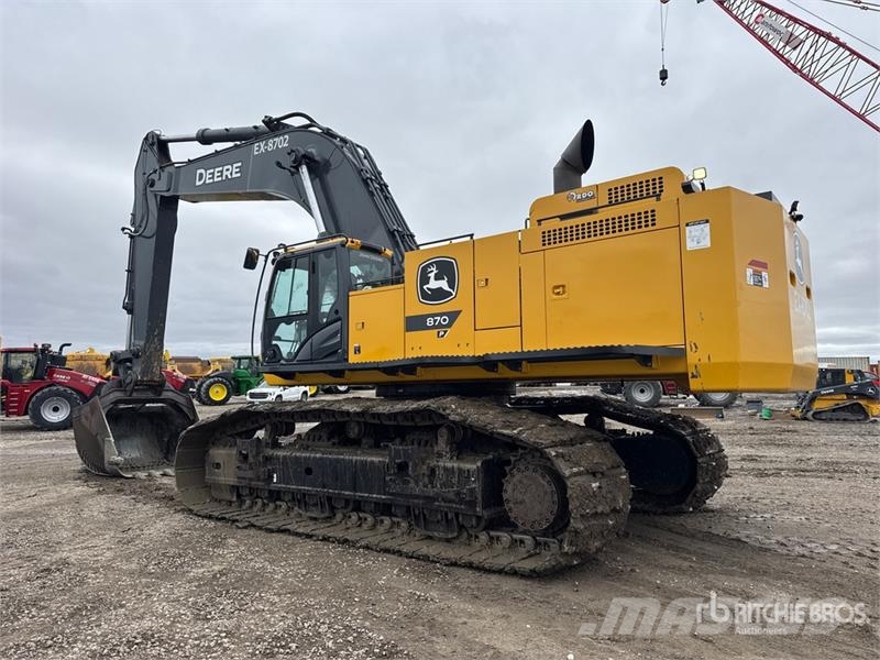 John Deere 870 P-Tier Верижен екскаватор