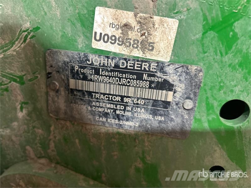 John Deere 9R640 Scraper Special Scraper Tractor Építőipar - Egyebek