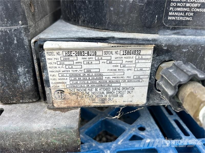 John Deere AC-2000EH Electric Pressure Washer 低圧洗浄器