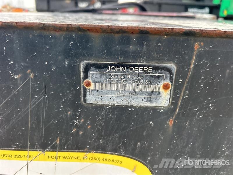 John Deere BR72 72 in Skid Steer Sweeper Zametací kartáče