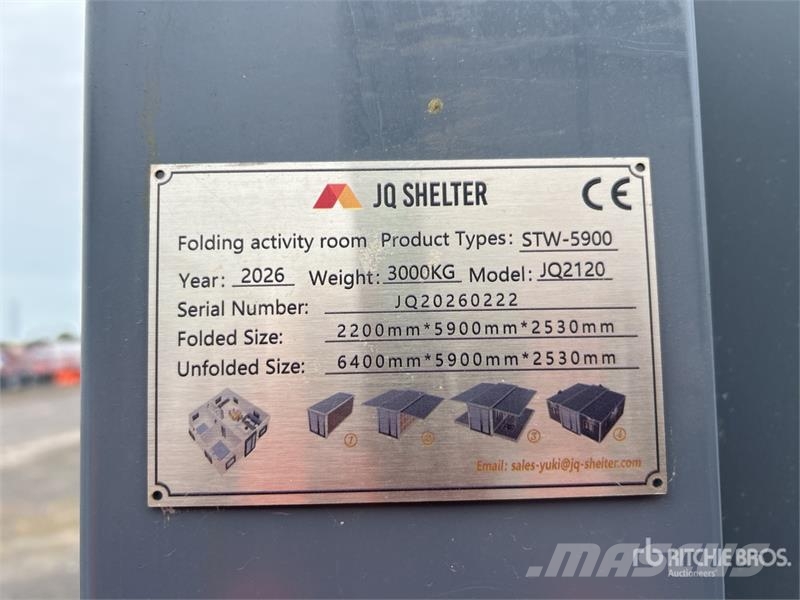  JQ SHELTER 2120 5.9 m x 6.2 m Portable Expandable  Прочие прицепы