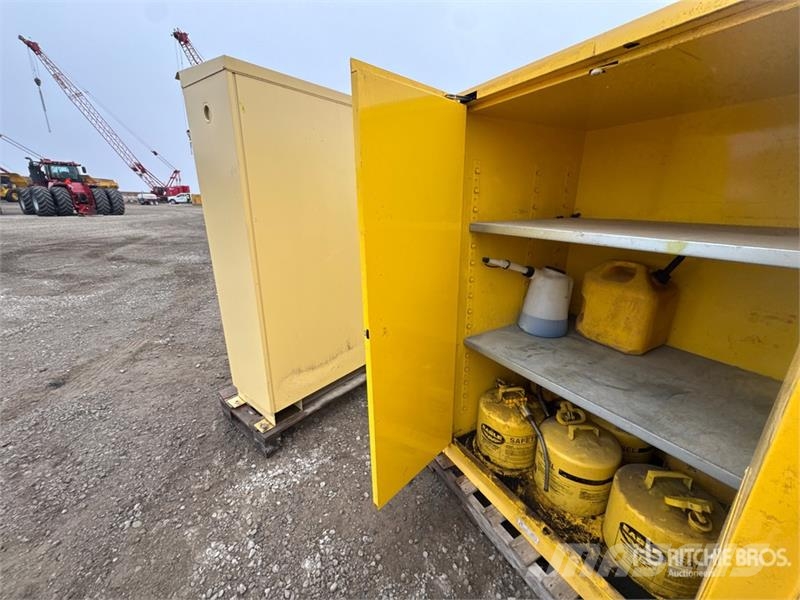 Justrite Flammable Storage Cabinet Outros componentes