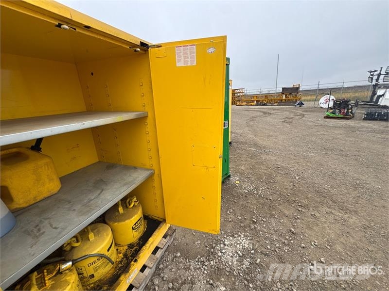 Justrite Flammable Storage Cabinet Outros componentes