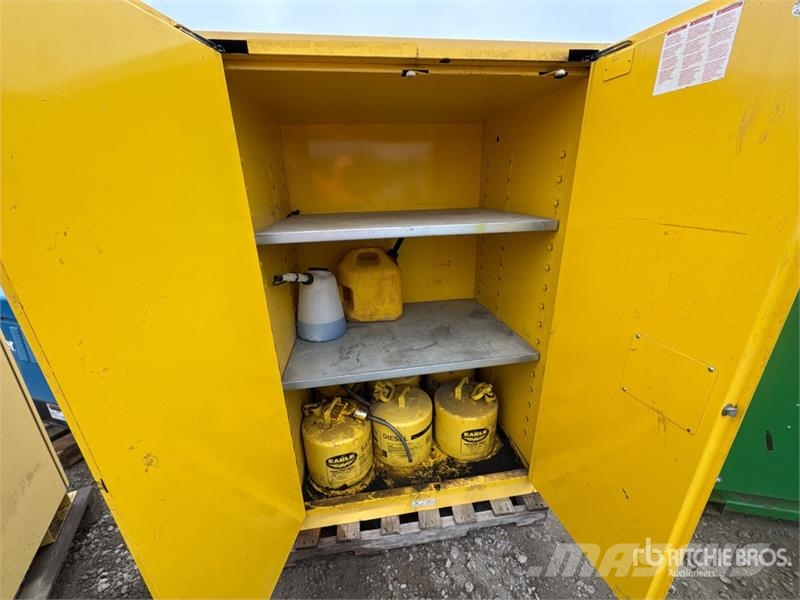 Justrite Flammable Storage Cabinet Outros componentes