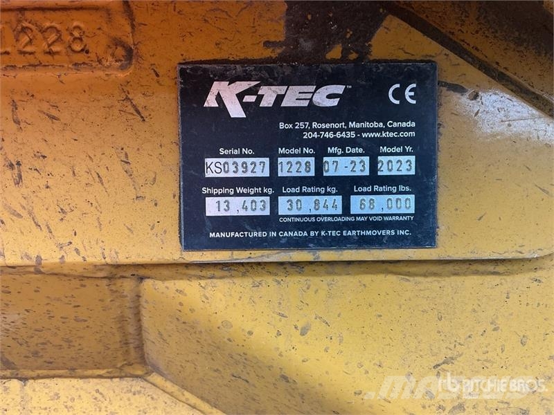 K-Tec 1228 Scrapers