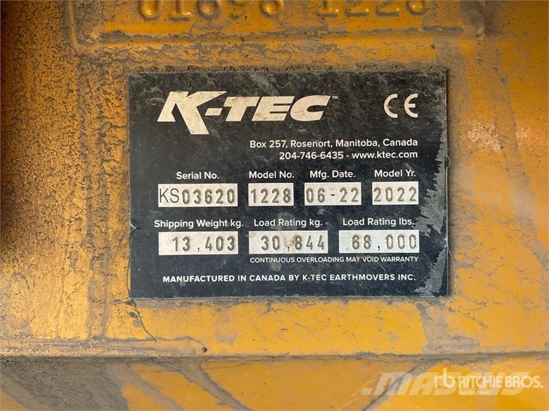 K-Tec 1228 Raspadores