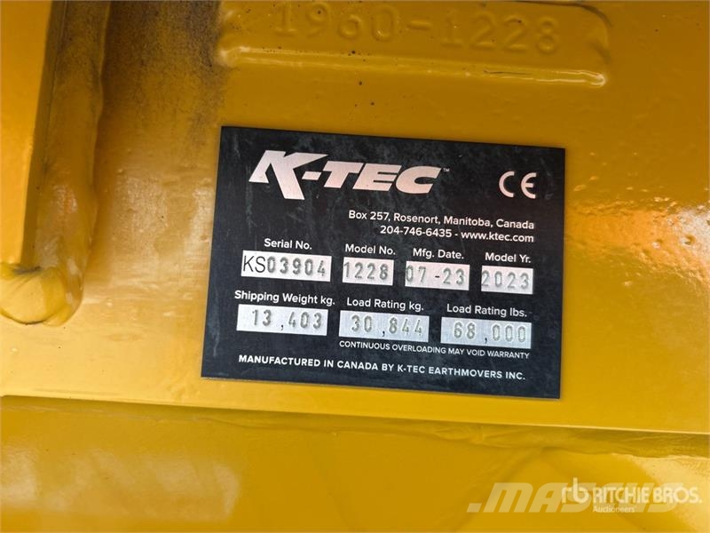 K-Tec 1228 Kaavinvaunut
