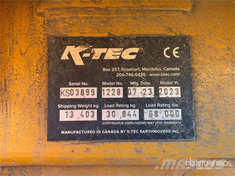 K-Tec 1228 Raspadores