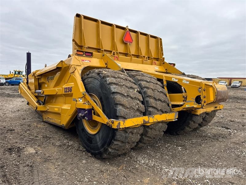 K-Tec 1236 4 Tire Hydraulic Pull Scraper Αποξέστες δρόμων