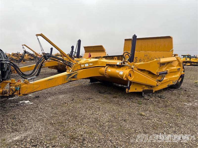 K-Tec 1236 4 Tire Hydraulic Pull Scraper Schaber