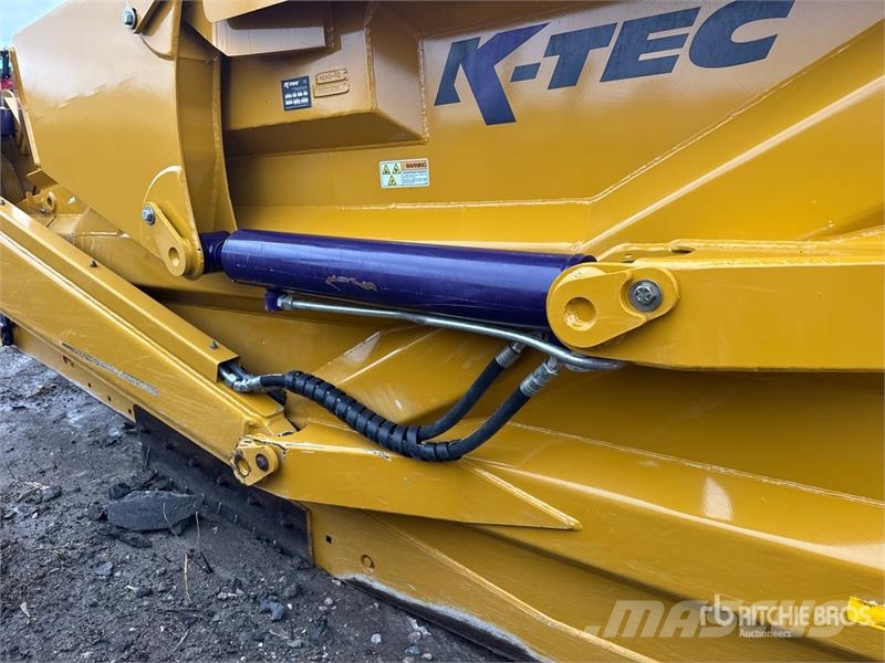 K-Tec 1236 4 Tire Hydraulic Pull Scraper Frezen