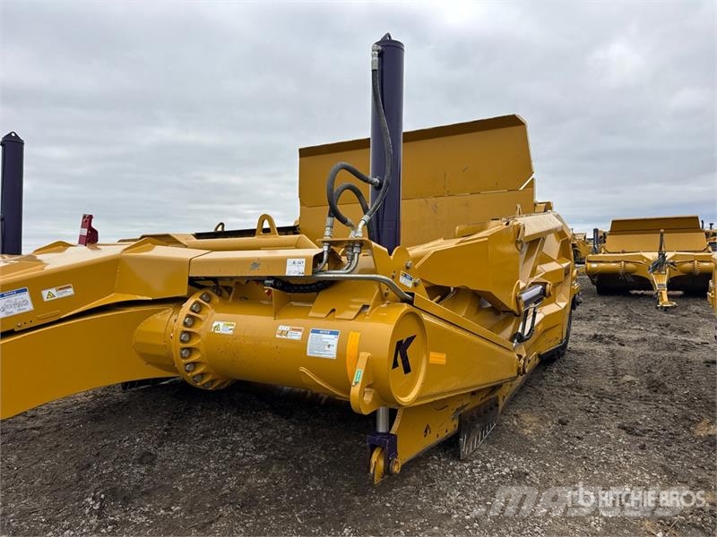K-Tec 1236 4 Tire Hydraulic Pull Scraper Αποξέστες δρόμων