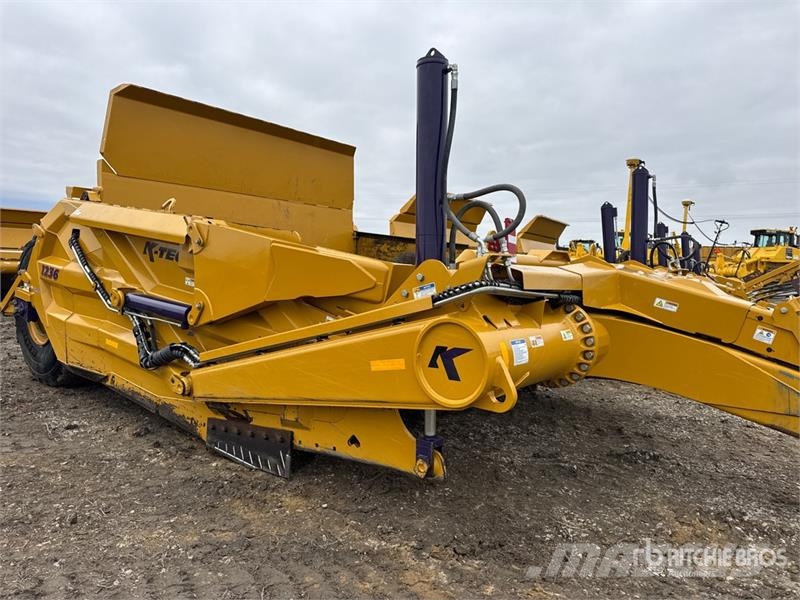 K-Tec 1236 4 Tire Hydraulic Pull Scraper Αποξέστες δρόμων