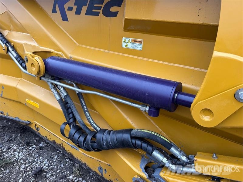 K-Tec 1236 4 Tire Hydraulic Pull Scraper Скрепери
