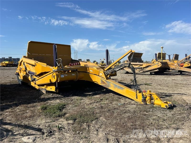 K-Tec 1236 4 Tire Hydraulic Pull Scraper Schaktvagnar