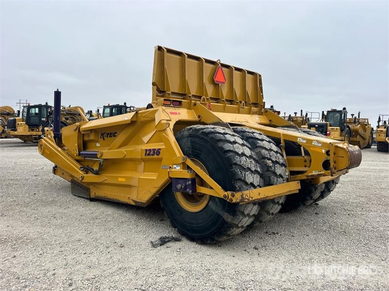 K-Tec 1236 4 Tire Hydraulic Pull Scraper Скрепери