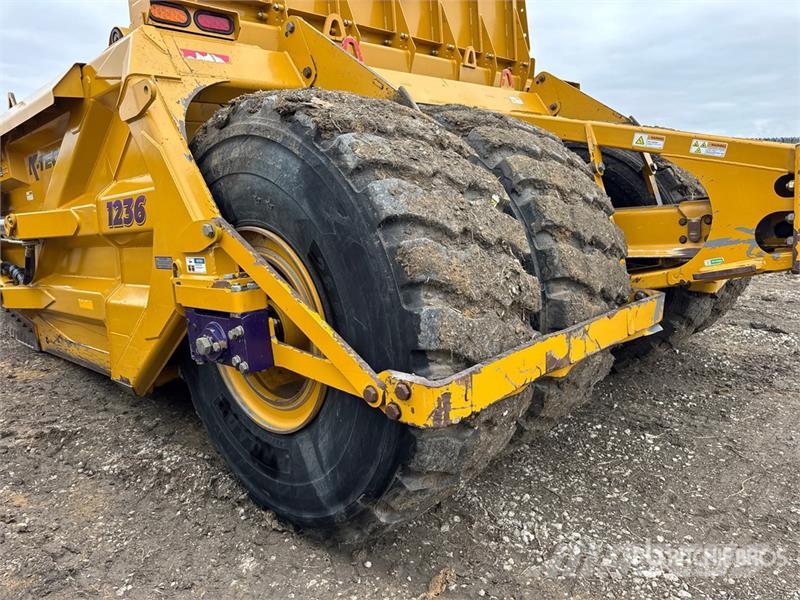 K-Tec 1236 4 Tire Hydraulic Pull Scraper Αποξέστες δρόμων