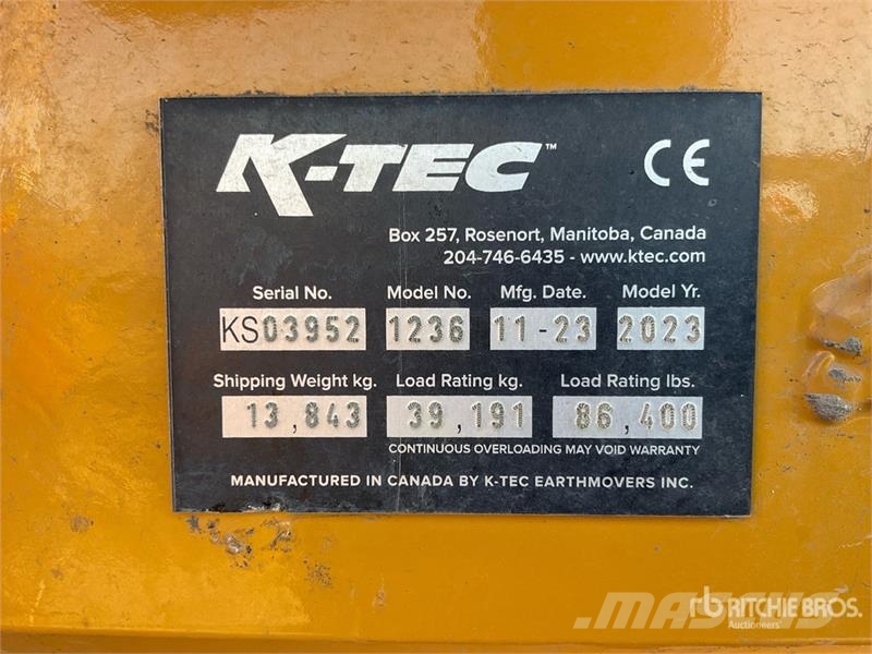 K-Tec 1236 Pull Scraper Raspadores