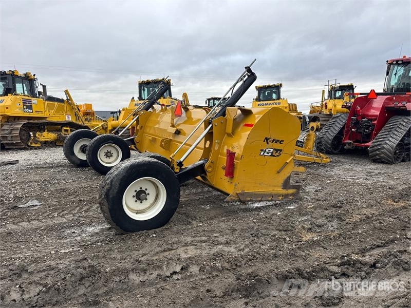 K-Tec 1814FX 216 in Land Leveler Rodillos