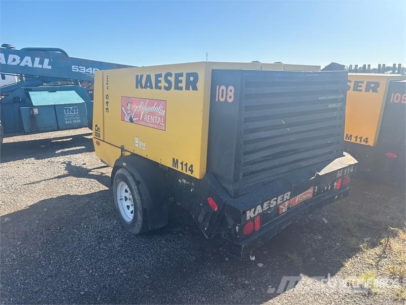Kaeser M114 375 cfm Mobile Air Compressor Kompresori